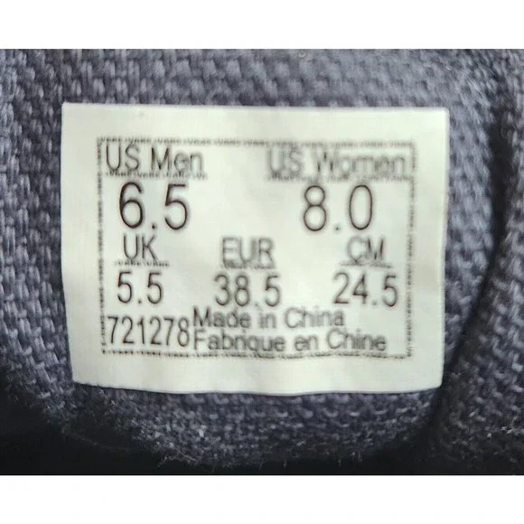 Vans Skate Shoes Mens 6.5 Womens 8 Tan  Low Top Canvas Sneakers Casual 721278 - Picture 8 of 8